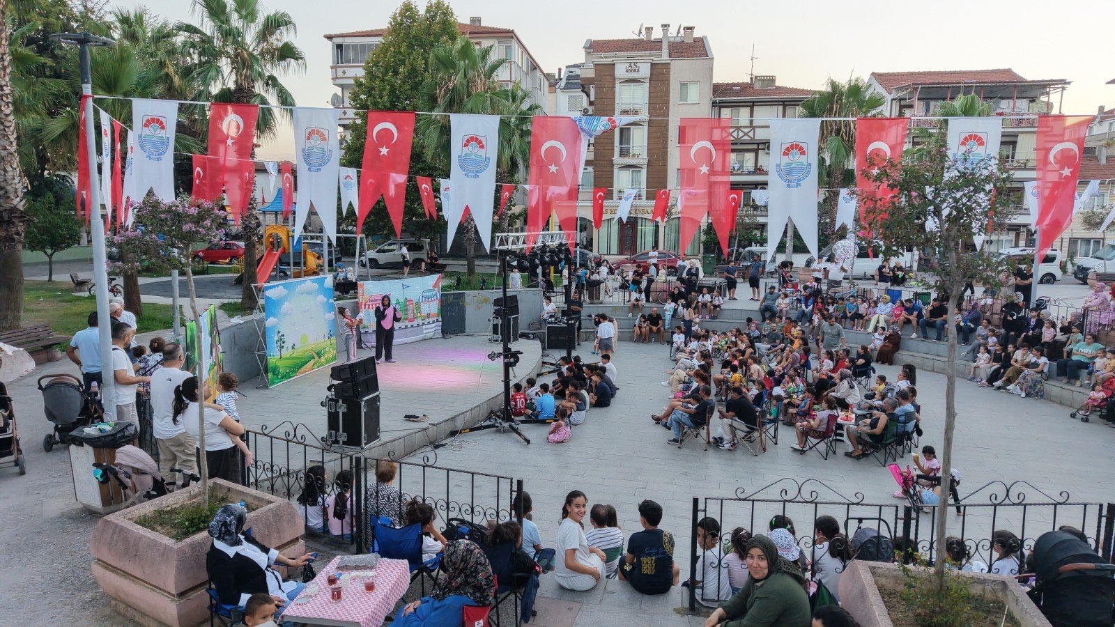 GOP MAHALLESİNDE ÇOCUK ETKİNLİKLERİ