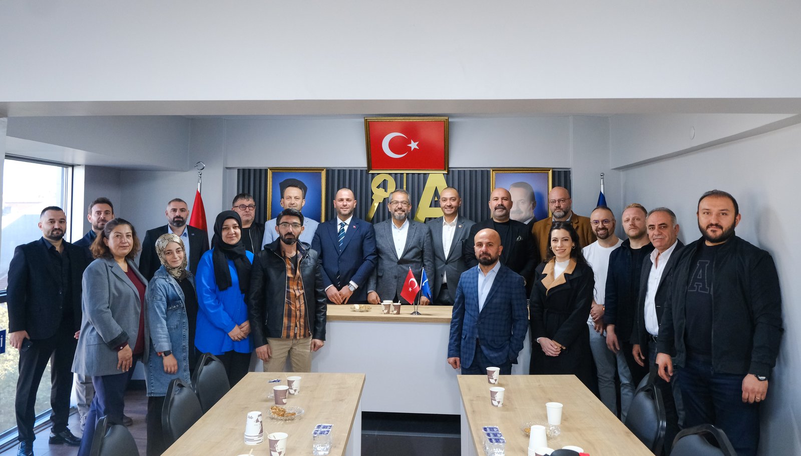 ANAHTAR PARTİSİ İL BAŞKANLIĞINA ZİYARET