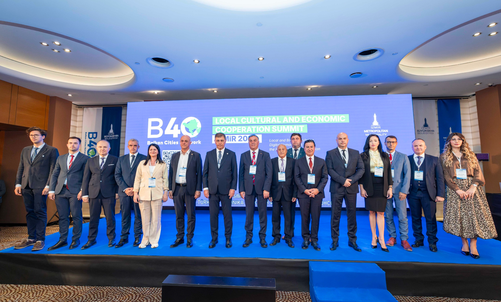 B40 BALKAN ŞEHİRLERİ AĞI ZİRVESİ İZMİR'DE YAPILDI 