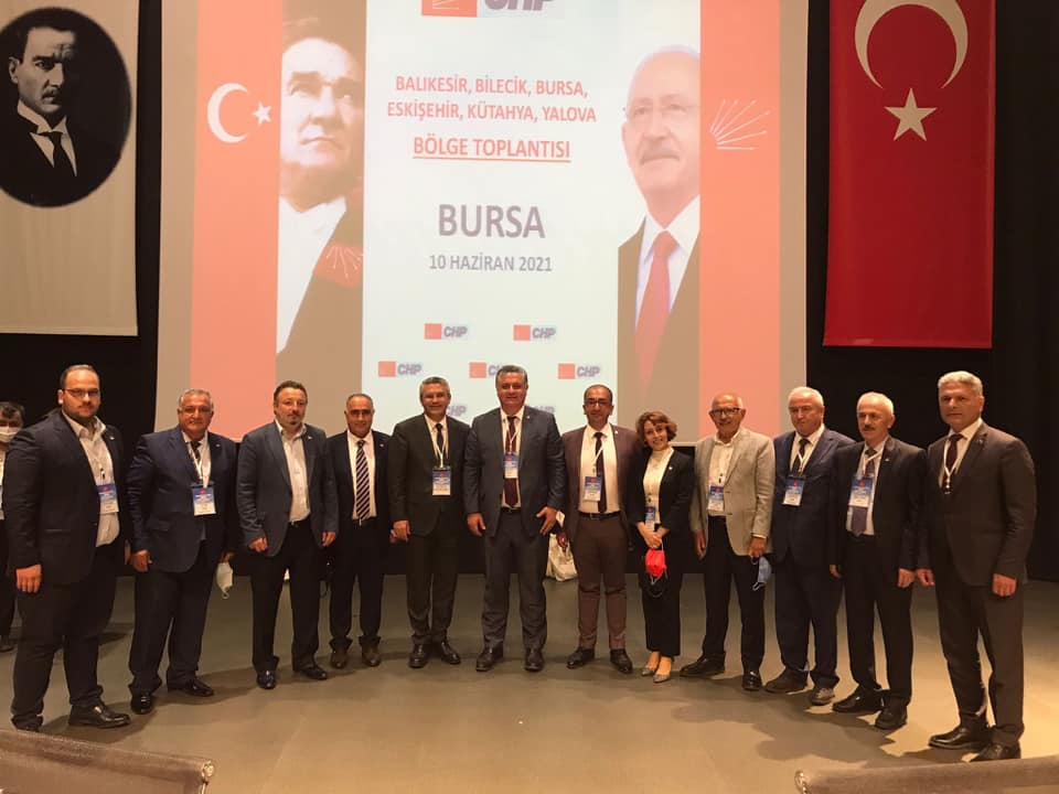 CHP İL YÖNETİMİ BÖLGE TOPLANTISINDA