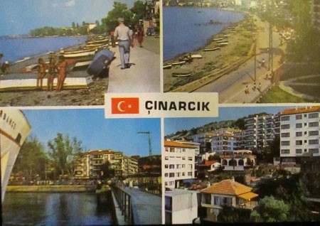 1972 YILINDA ÇINARCIK SAHİLİ VE İSKELESİ