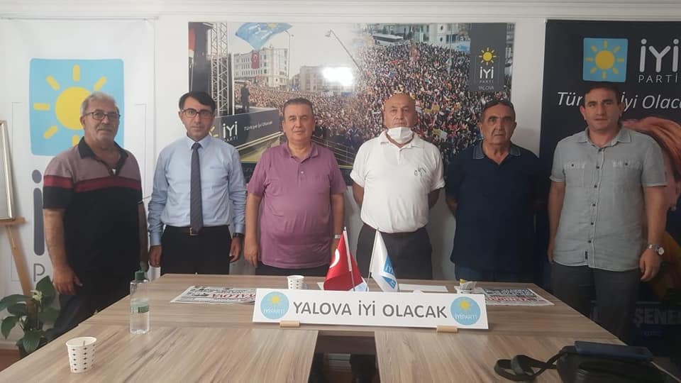 İYİ PARTİYE STK'LARDAN ZİYARET YAPILDI