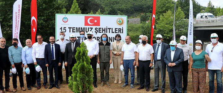 YALOVA'DA 15 TEMMUZ ETKİNLİĞİ 