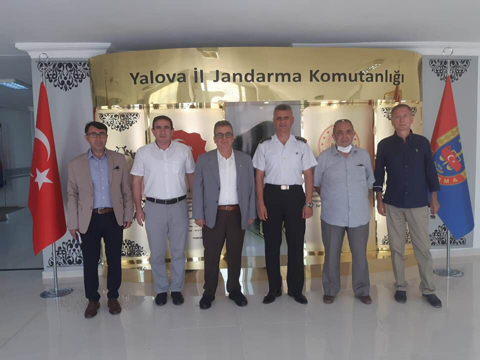 İYİ PARTİ JANDARMA KOMUTANINA ZİYARET