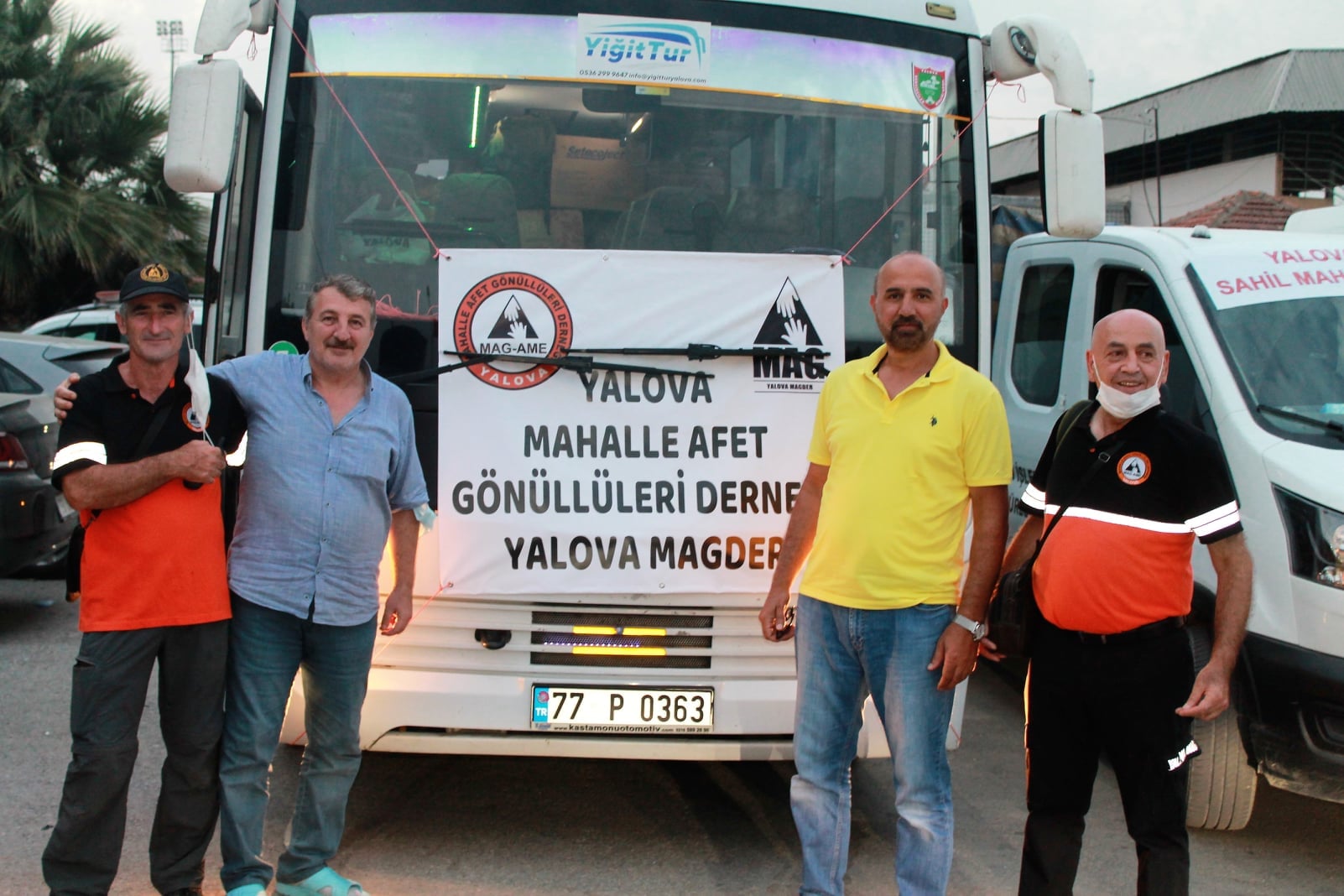 YALOVA MAG-DER YARDIMLARI TESLİM ETTİ