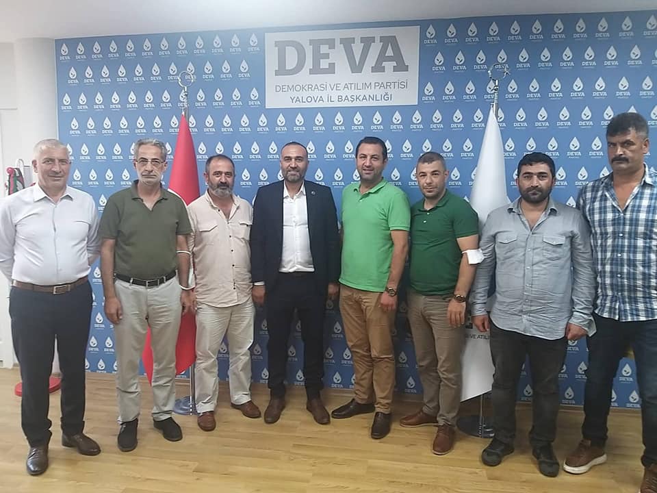 DEVA PARTİSİ İL BAŞKANLIĞINA ZİYARET