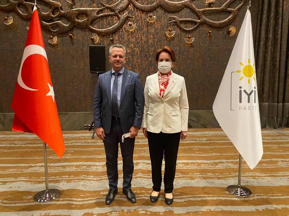 İYİ PARTİ İL BAŞKANI AKŞENER'LE GÖRÜŞTÜ