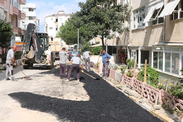 ÇINARCIK'DA ASFALT ONARIM ÇALIŞMALARI