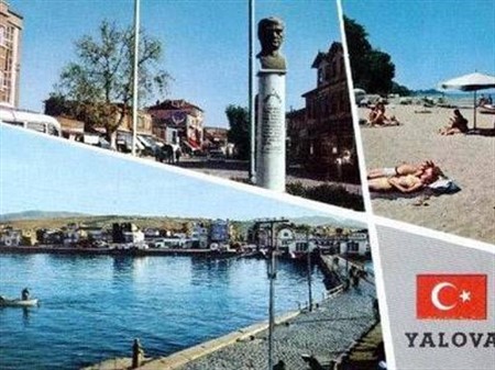 1968 YILINDA YALOVA ATATÜRK HEYKELİ