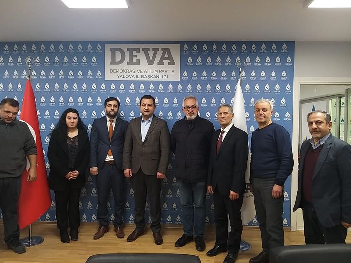 DEVA PARTİSİ İL BAŞKANLIĞINA ZİYARET