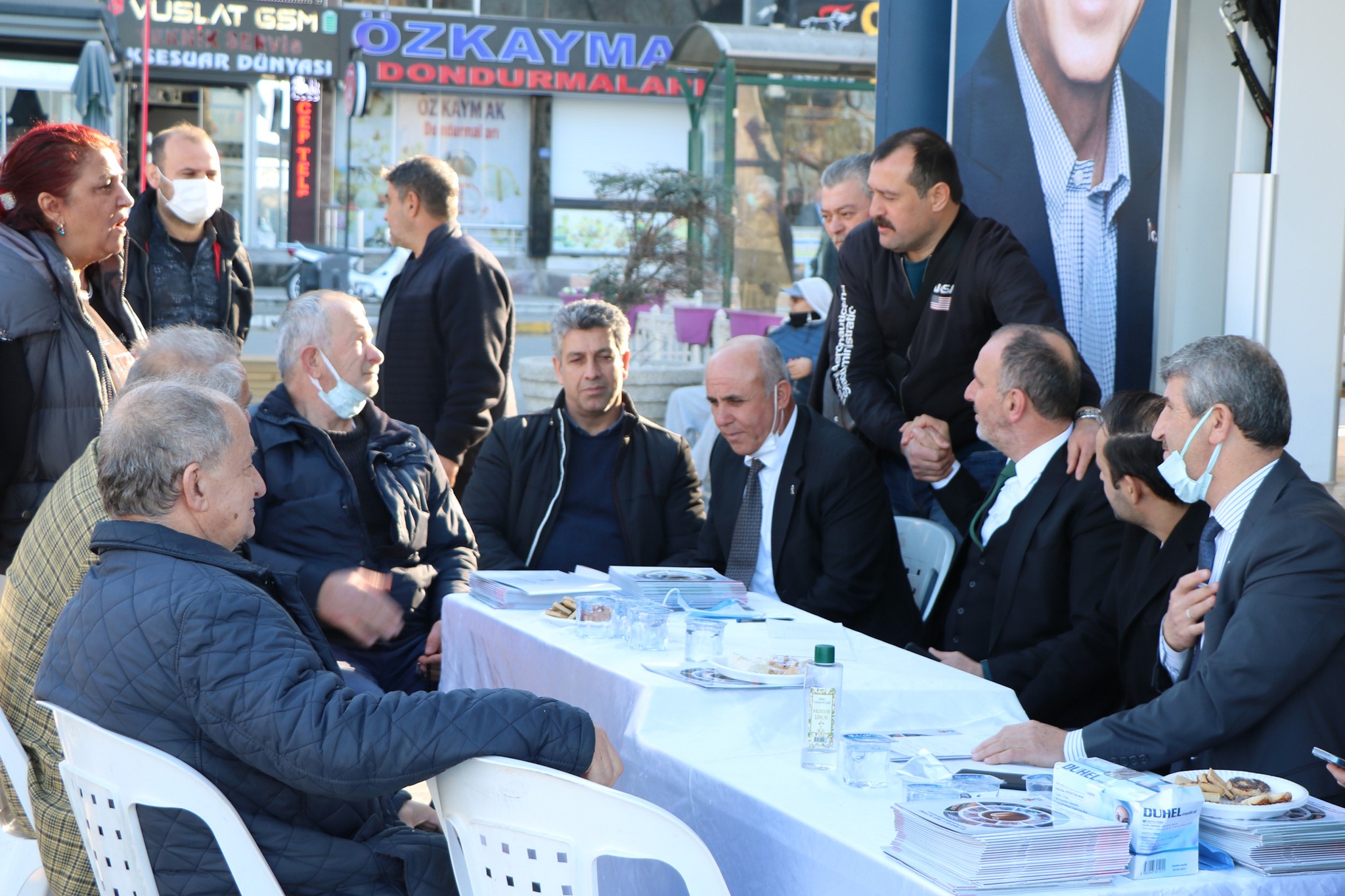 ÇINARCIK'DA HALK BULUŞMASI YAPILDI