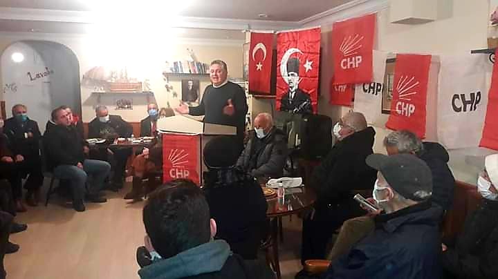 CHP ÇINARCIK MAHALLE TOPLANTISI YAPILDI