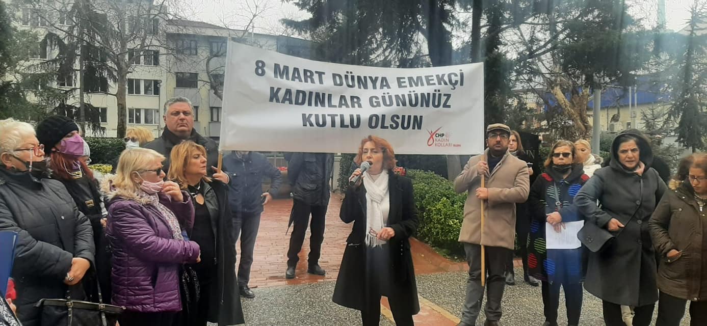 CHP'DEN 8 MART BASIN AÇIKLAMASI