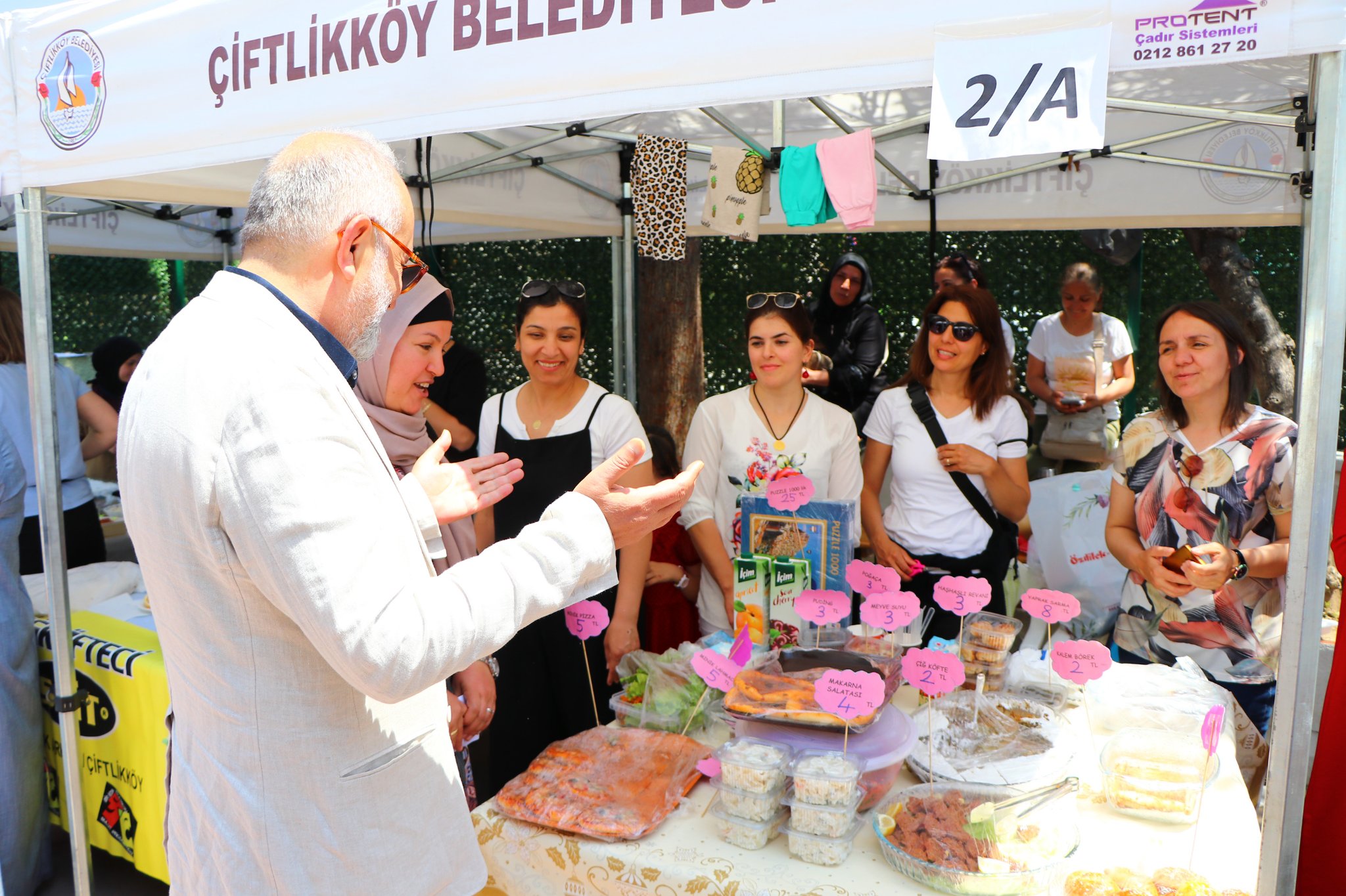 ÇİFTLİKKÖY İLÇESİNDE KERMES AÇILIŞI