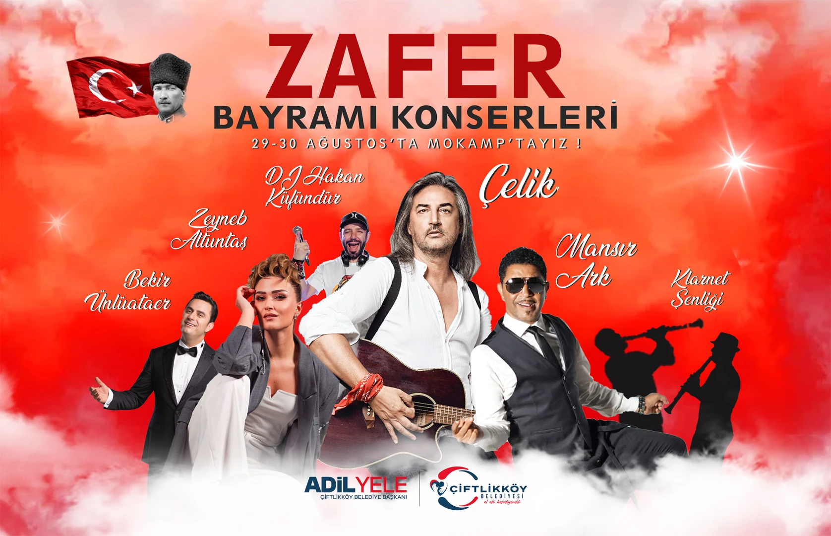 ÇİFTLİKKÖY'DE ZAFER COŞKUSU YAŞANACAK