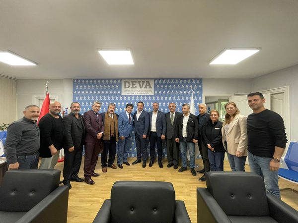 DEVA PARTİSİNE STK'LARDAN ZİYARET