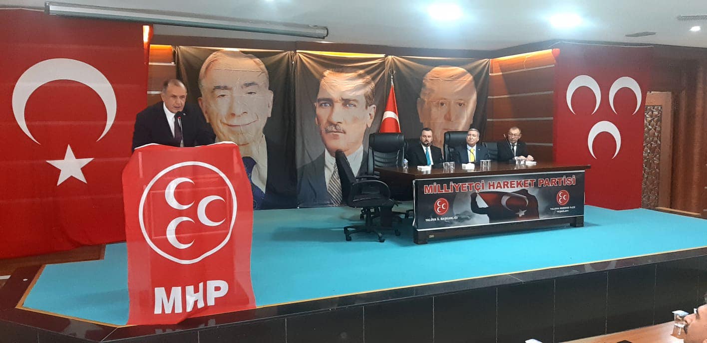 MHP İL BAŞKANLIĞINDA GÖREV DEVİR TESLİMİ