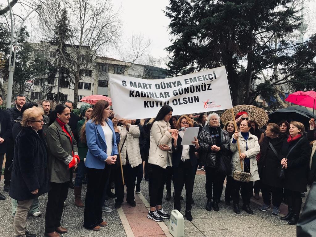 CHP'DEN 8 MART BASIN AÇIKLAMASI