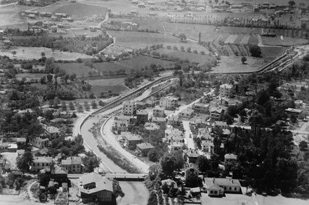 1960YILINDA YALOVA MAHALLELERİNE KUŞBAKIŞI BAKIŞ