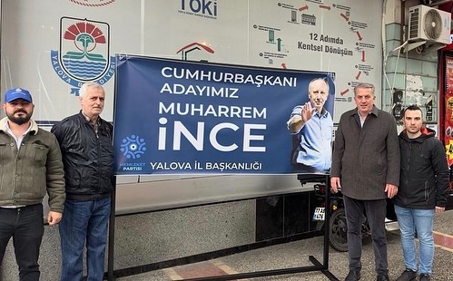 MEMLEKET, İNCE'YE  2489 İMZA TOPLADI