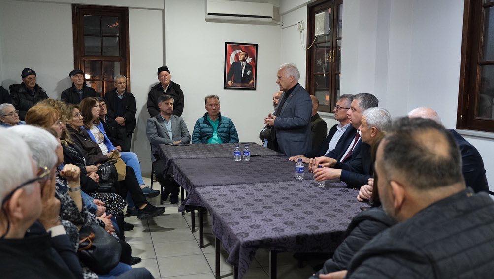 CHP  ADAYLARINDAN ZİYARETLER SÜRÜYOR 