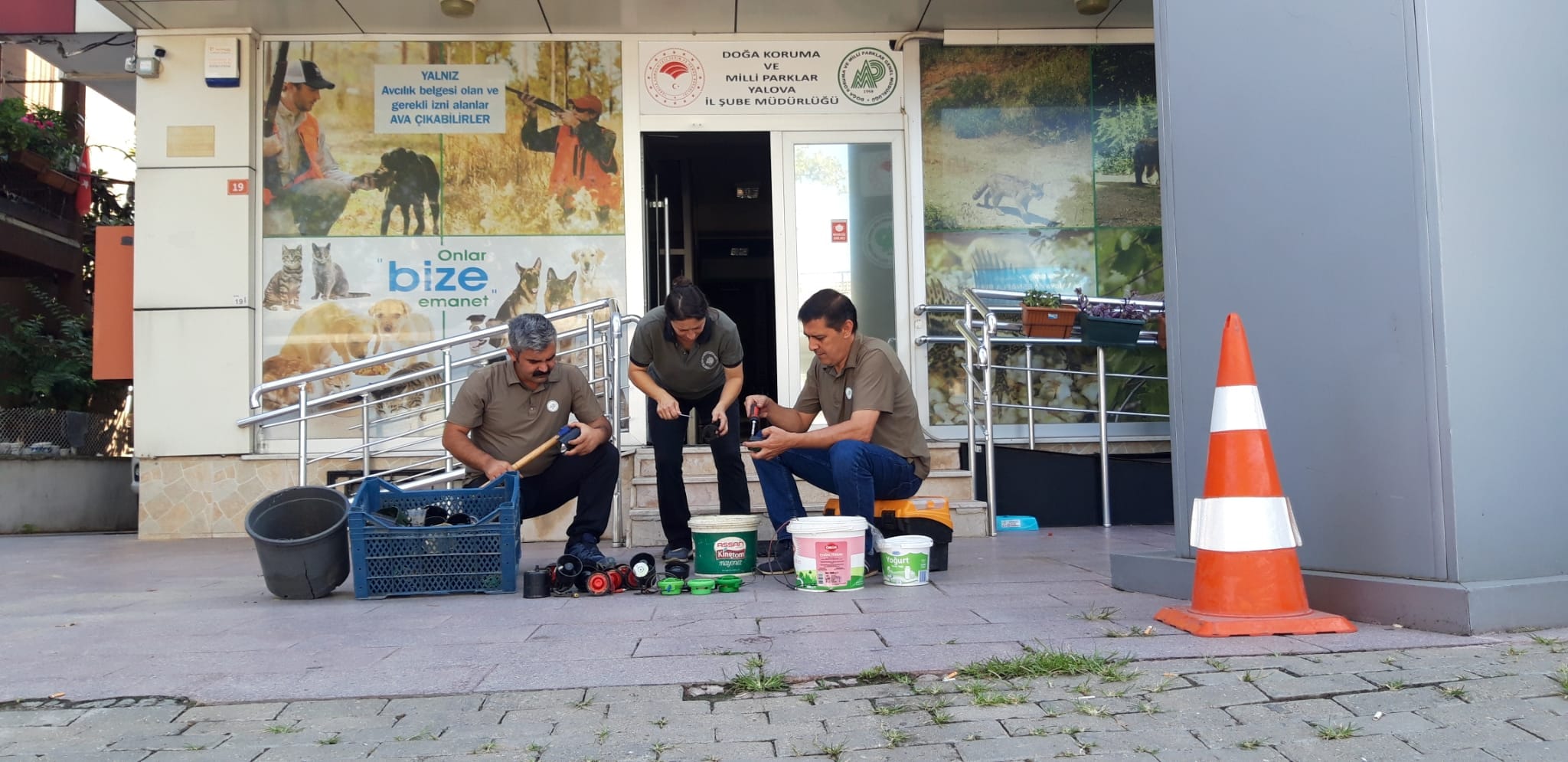 BILDIRCIN SESİ ÇIKARAN CİHAZLAR TOPLANDI