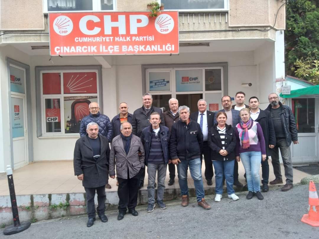 CHP İLÇE BAŞKANLARI ÇINARCIK'DA TOPLANDI 