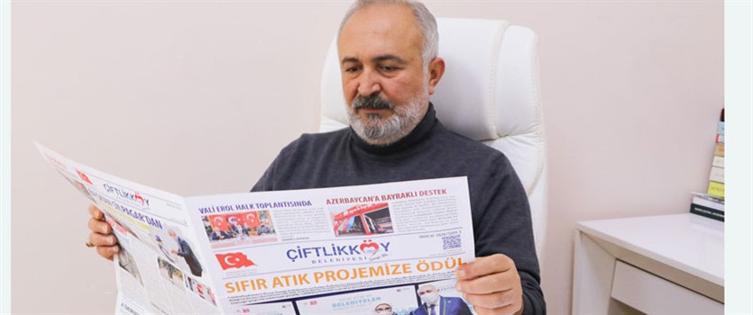 ÇİFTLİKKÖY BELEDİYE GAZETESİ’NİN 3’ÜNCÜ SAYISI YAYINDA