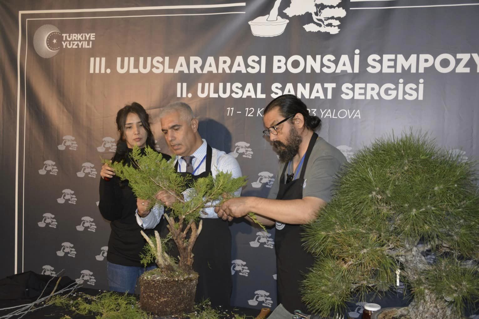 YALOVA 3.BONSAİ SEMPOZYUMU YAPILDI