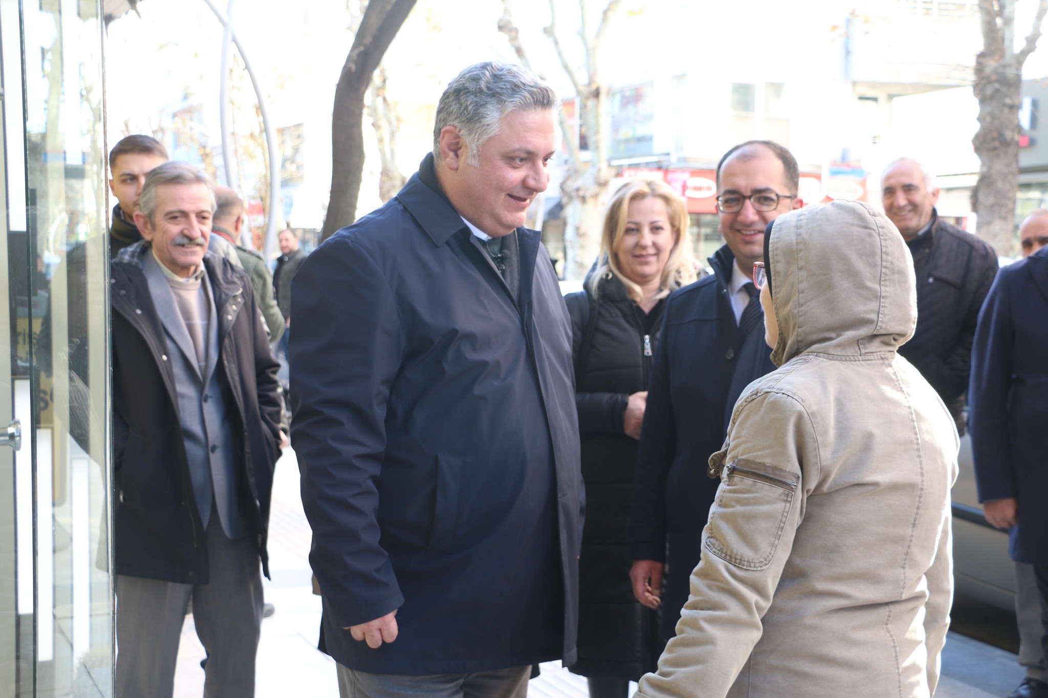 CHP ADAYI GÜREL'DEN ESNAF ZİYARETLERİ