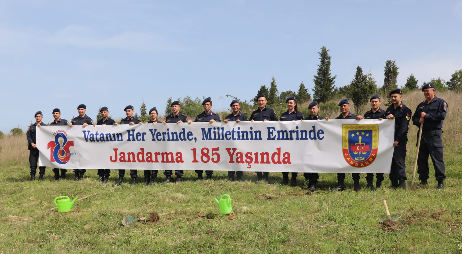 JANDARMA 185. YILINI FİDAN DİKiP KUTLADI