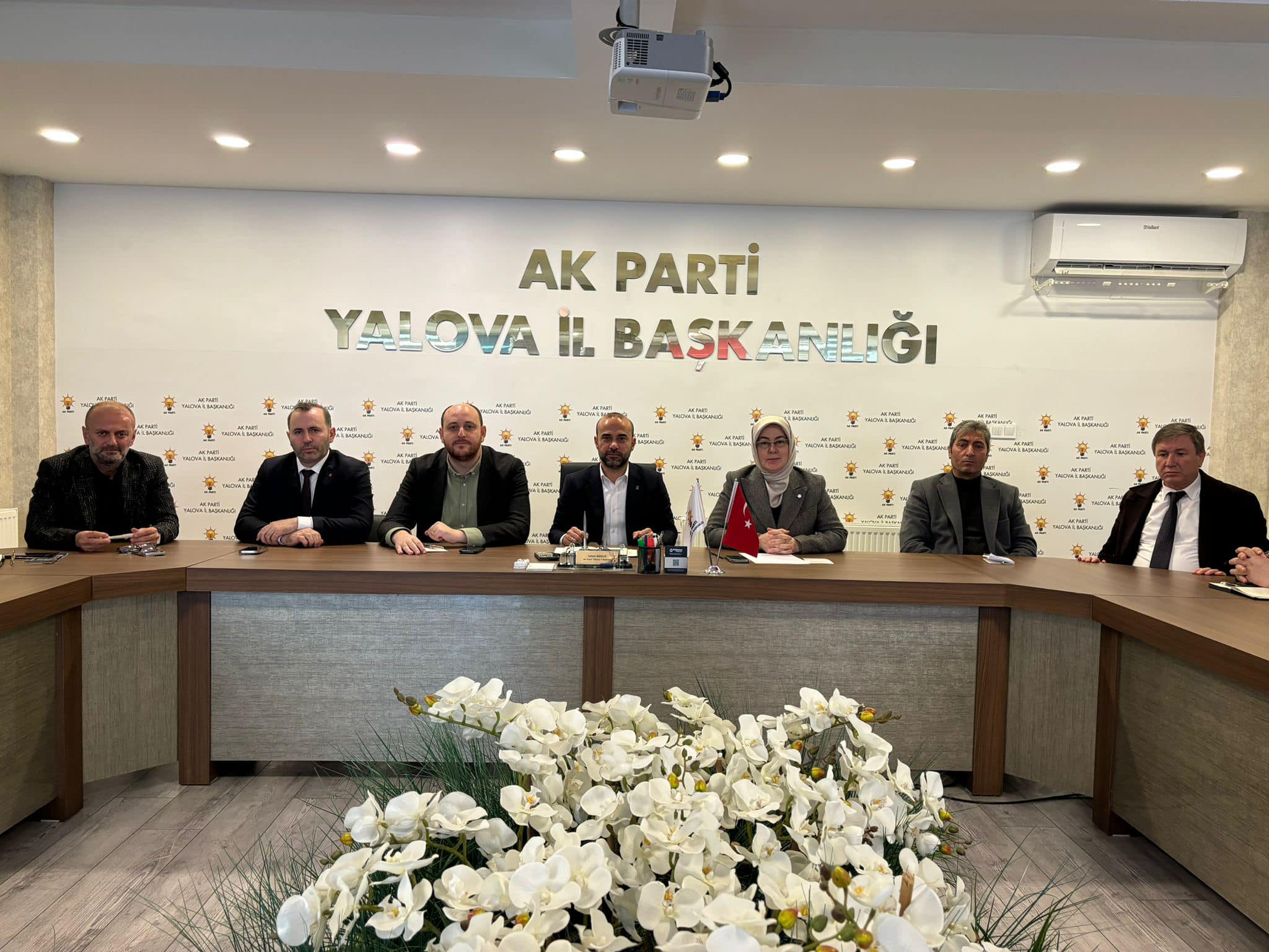 AK PARTİ'DE SKM TOPLANTISI YAPILDI