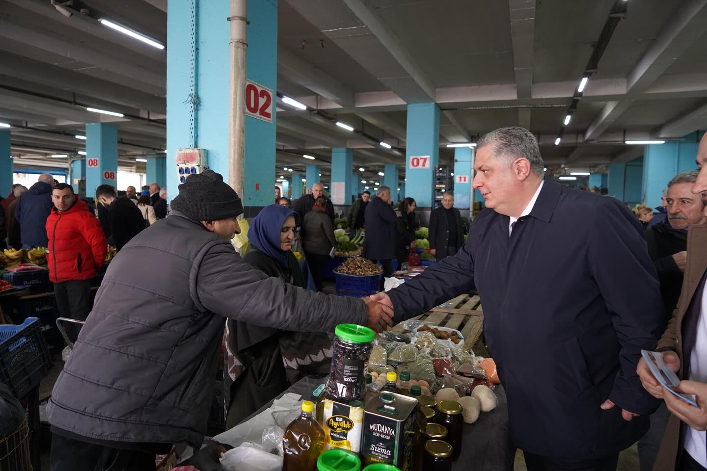 CHP ADAYI GÜREL'E VATANDAŞTAN YOĞUN İLGİ