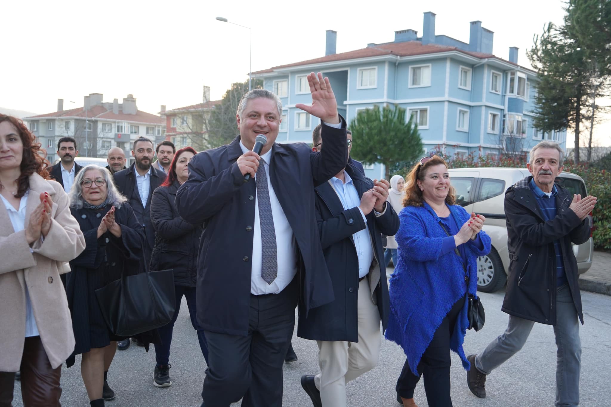 CHP ADAYI GÜREL MAHALLELERİ GEZİYOR