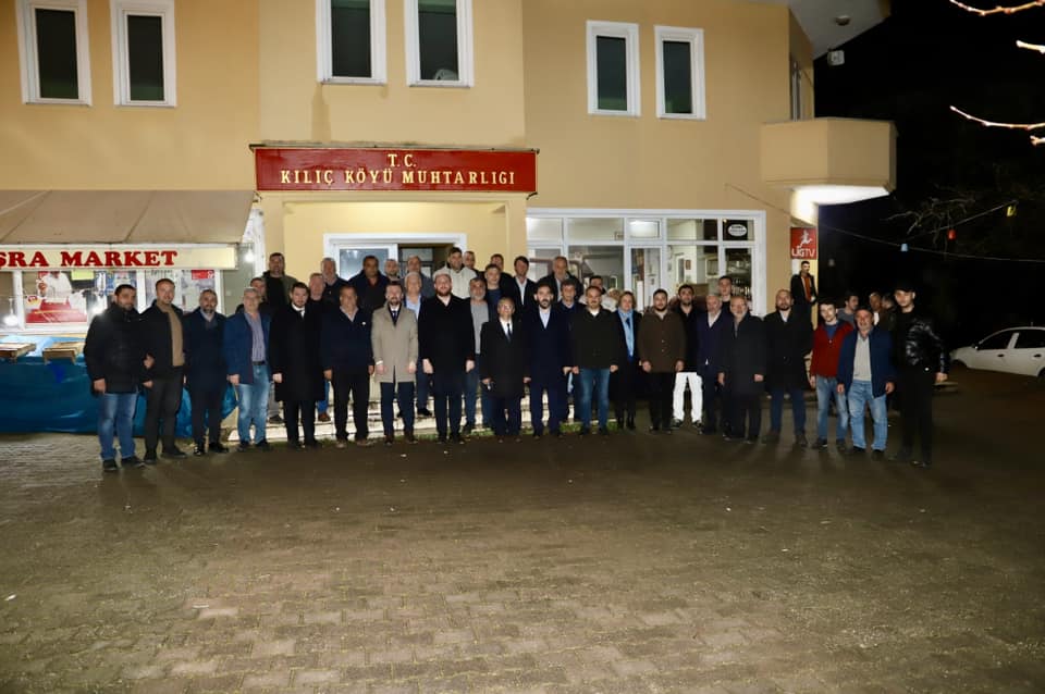 AK PARTİ'DEN ÇİFTLİKKÖY'DE KÖY ZİYARETİ