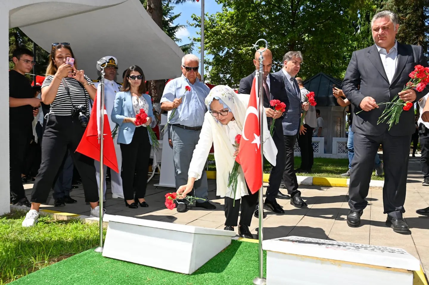 15 TEMMUZ ANMA PROGRAMI GERÇEKLEŞTİ