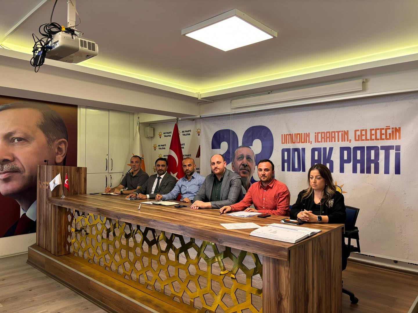 AK PARTİ YALOVA GÜNDEMİNİ DEĞERLENDİRDİ