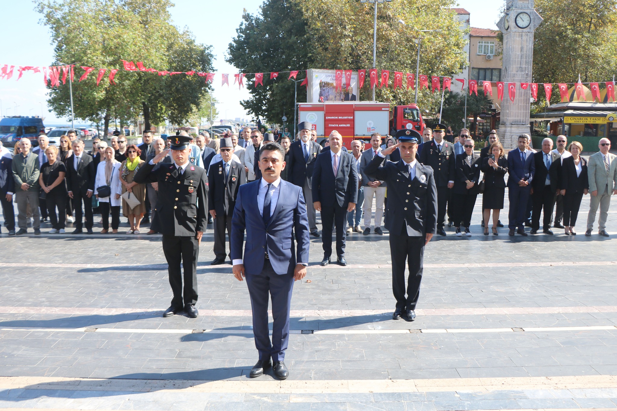 ÇINARCIK'DA GAZİLER GÜNÜ KUTLANDI