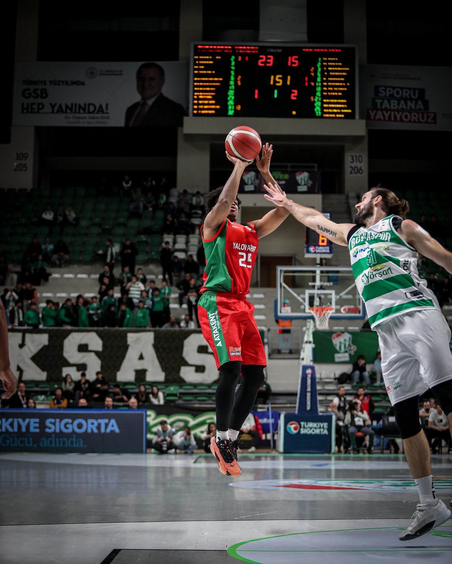 BURSA 104 YALOVASPOR 93