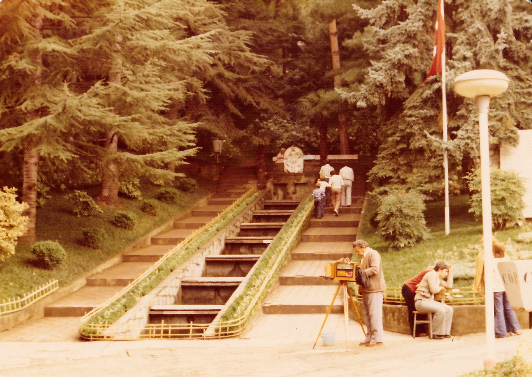 1976 YILI TERMAL BAŞ MELEK MİKAİL HEYKELİ