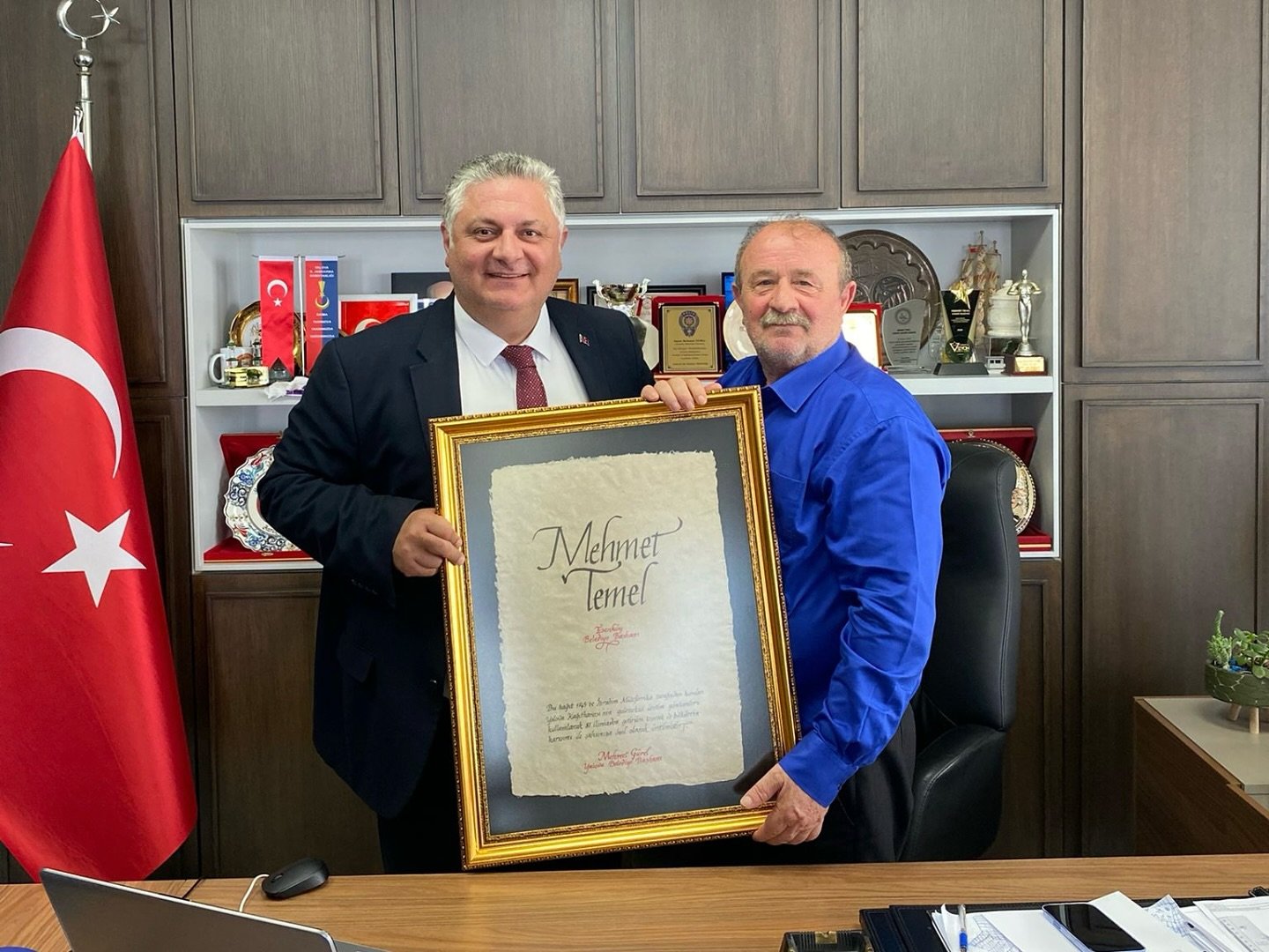 ESENKÖY BELEDİYESİNE GÜREL'DEN ZİYARET