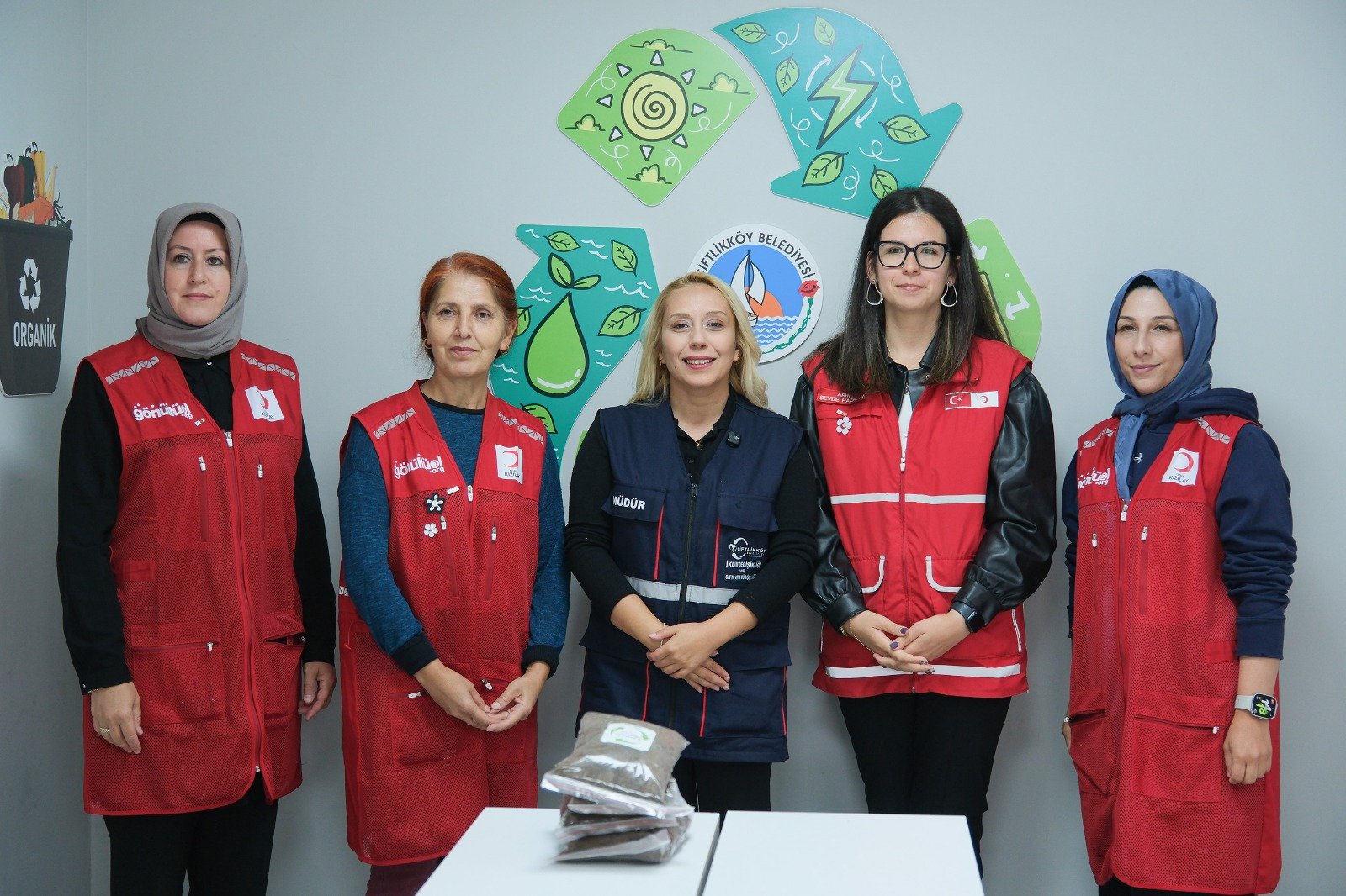 ÇİFTLİKKÖY'DE GIDA İSRAFINA DİKKAT ÇEKİLDİ