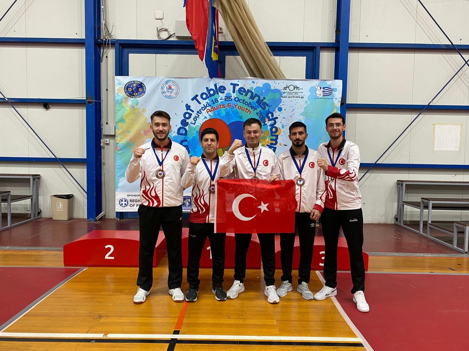 ÇİFTLİKKÖYLÜ SPORCU OLCAŞ, MİLLİ TAKIMLA AVRUPA 3.SÜ OLDU