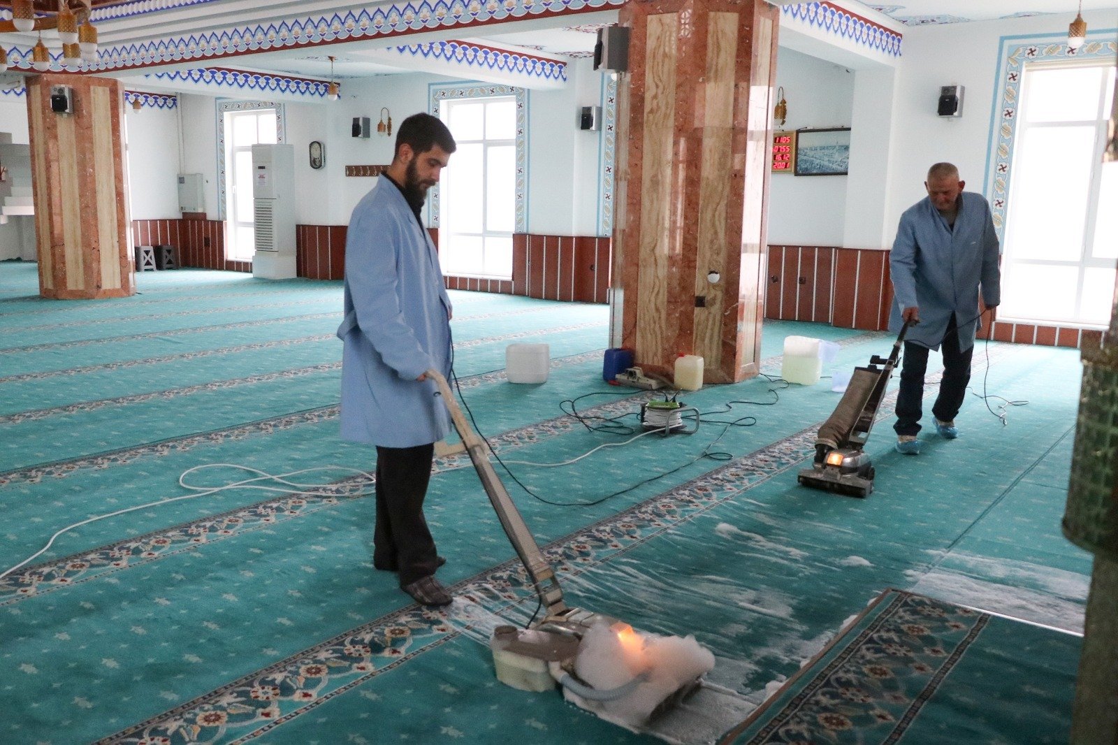 ÇİFTLİKKÖY’DE CAMİLER RAMAZAN’A HAZIR