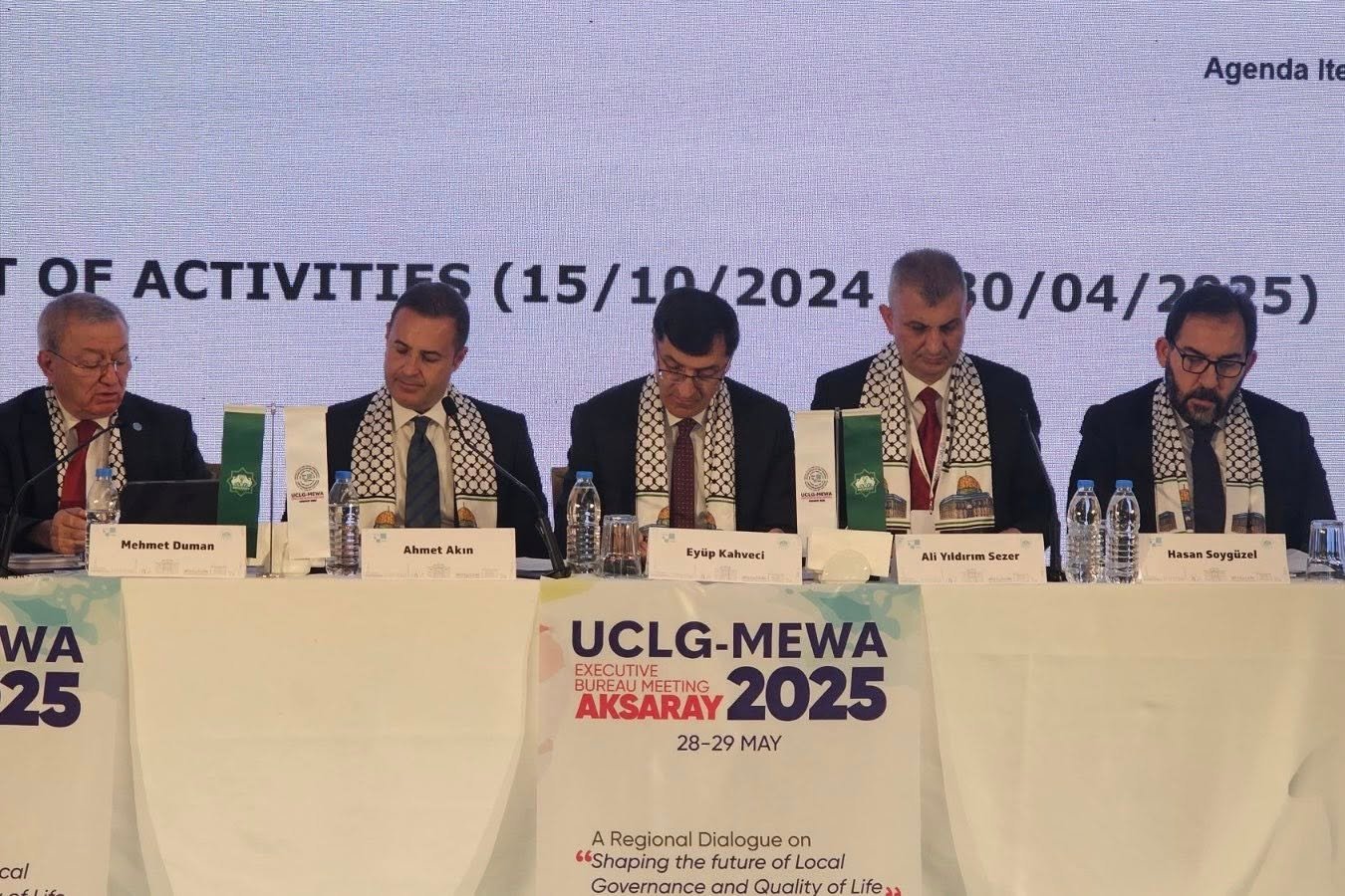 SOYGÜZEL UCLG-MEWA TOPLANTISINDA