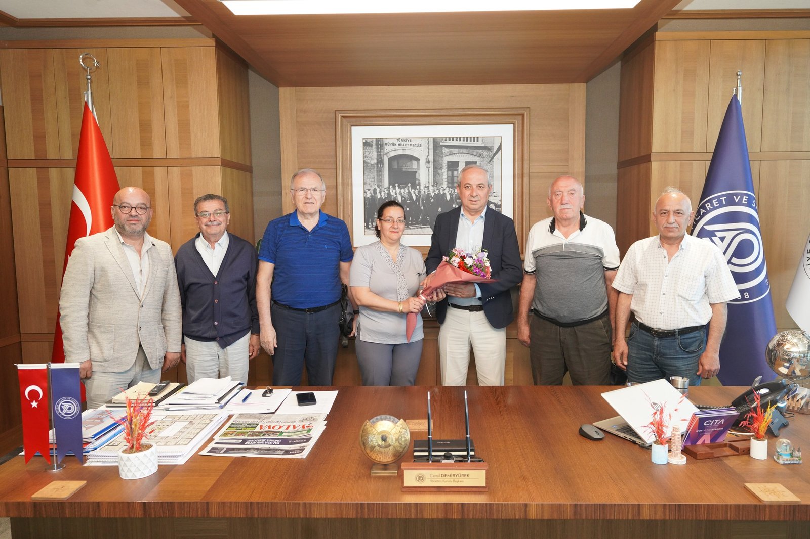 YENİDEN AYDINLANMA DERNEĞİ ZİYARETİ