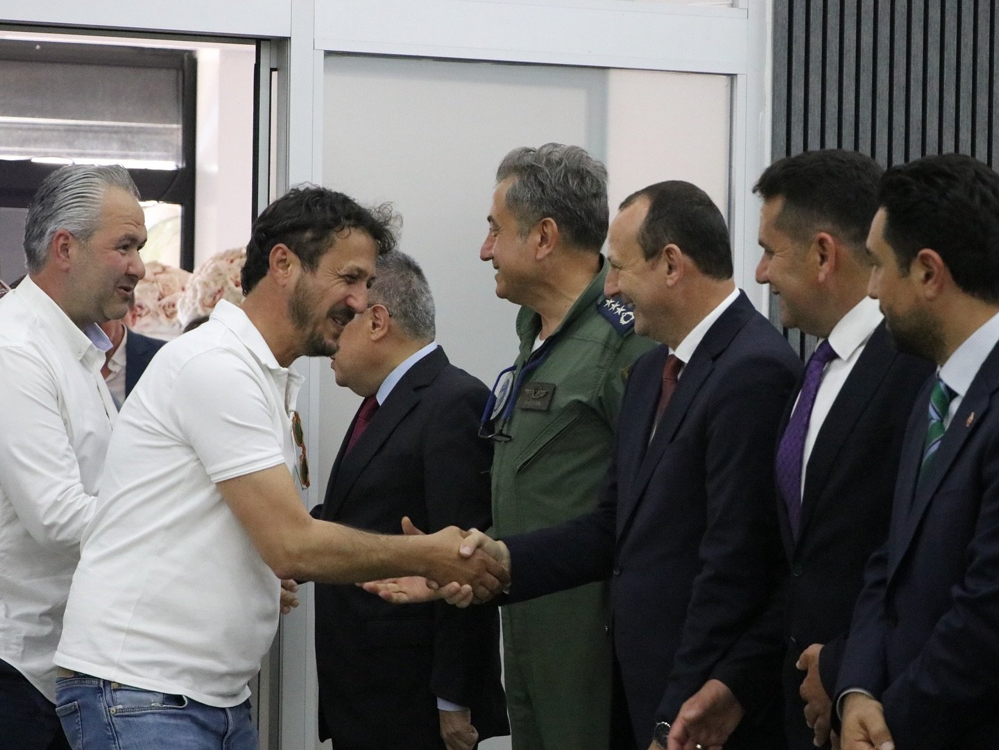 ÇİFTLİKKÖY’DE BAYRAMLAŞMA TÖRENİ 