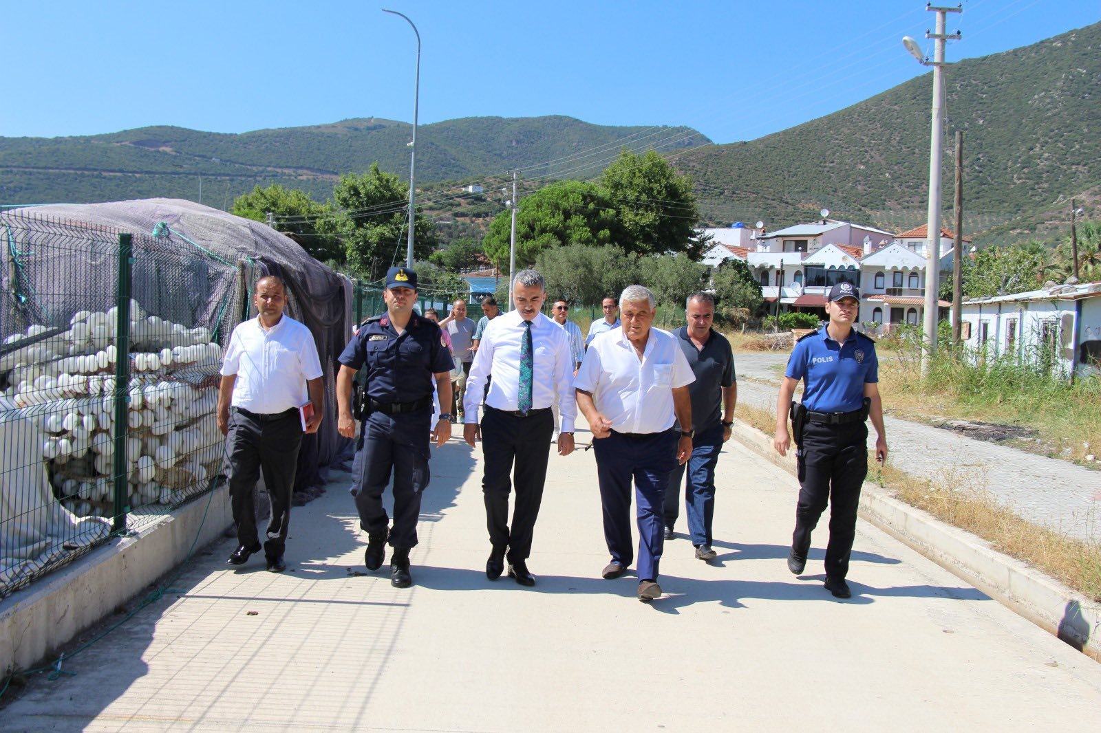 ARMUTLU KAPAKLI KÖYÜNE ZİYARET