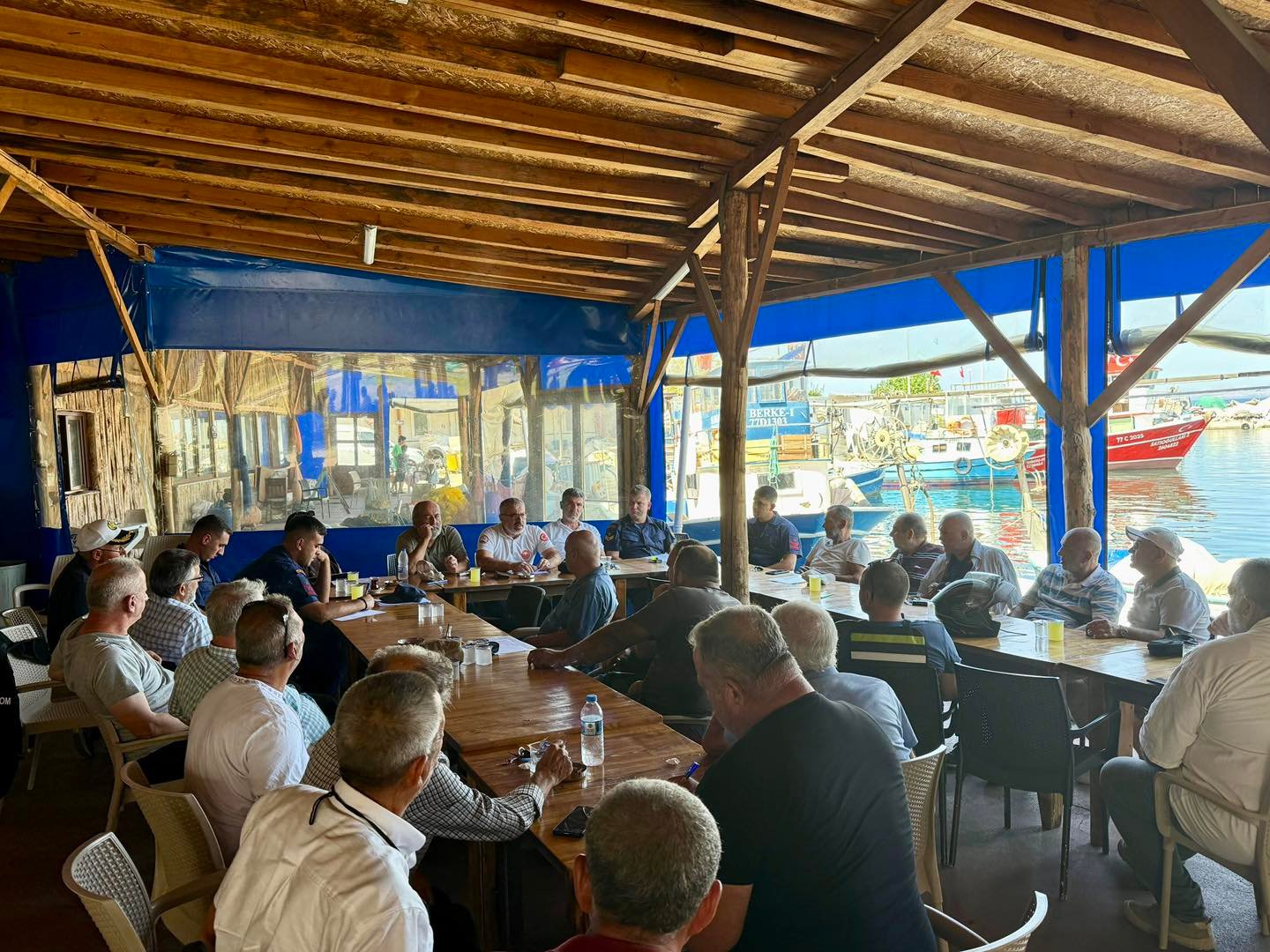 SEZON ÖNCESİ BALIKÇILARLA TOPLANTI