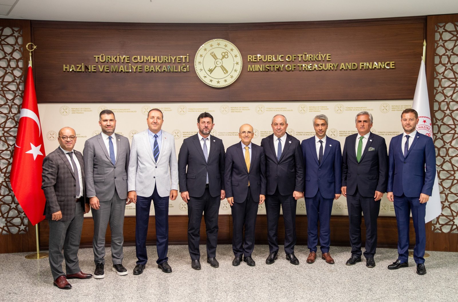 YTSO HEYETİNDEN BAKAN ŞİMŞEK'E ZİYARET